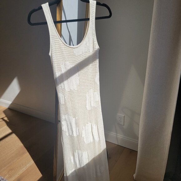 Z SUPPLY Praya Fleur Crochet Midi Dress in Natural XS BRAND NEW - Picture 13 of 13
